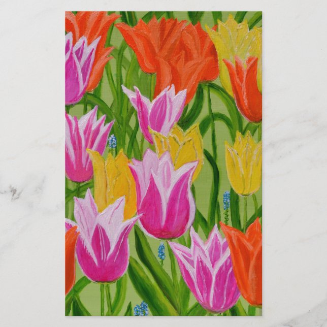 Papelería Tulipanos (Anverso)