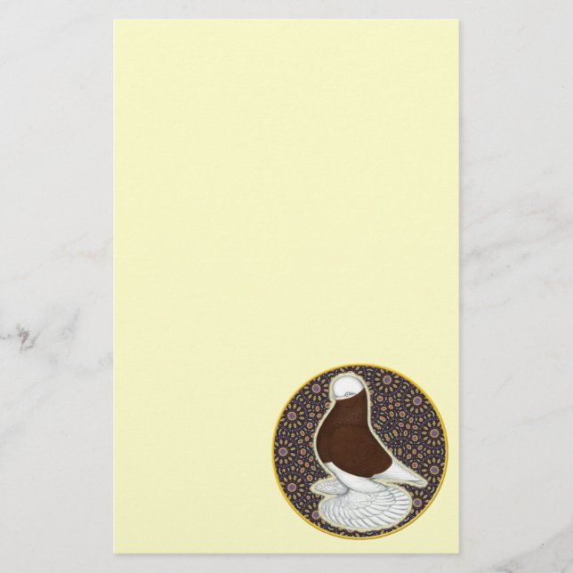 Papelería Tumbler Pigeon Circle (Anverso)