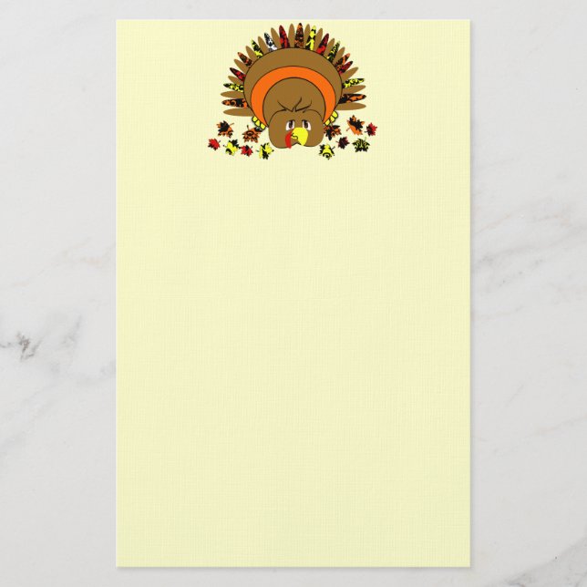 Papelería Turquía de color completo y suave (Anverso)