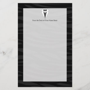Papelería Tuxedo negro/blanco