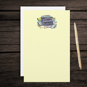 Papelería Typewriter Stationary