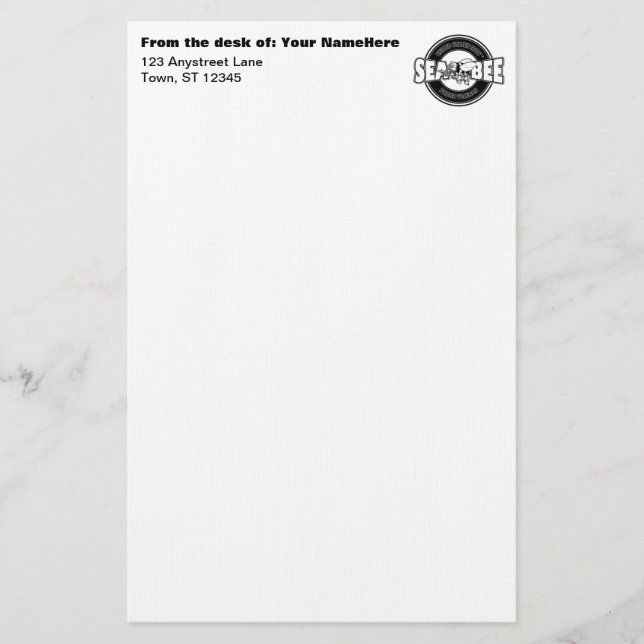 Papelería U.S. Ingeniero de infanteria de marina de la (Anverso)