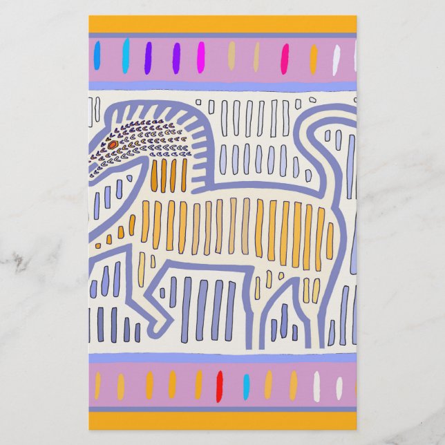 Papelería Un caballo sin nombre (Anverso)