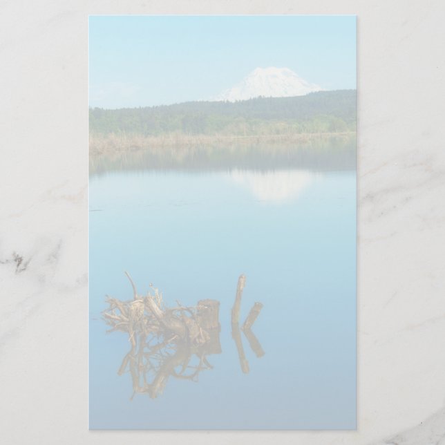 Papelería Un compañero de montaña sobre un borde (Anverso)