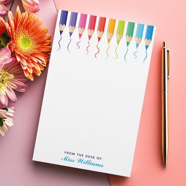 Papelería Un maestro de arte Personalizado lindo arcoiris ar (Subido por el creador)
