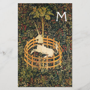 Papelería UNICORN ,FLORES DE FANTASÍA GÓTICA,Mono FLORAL