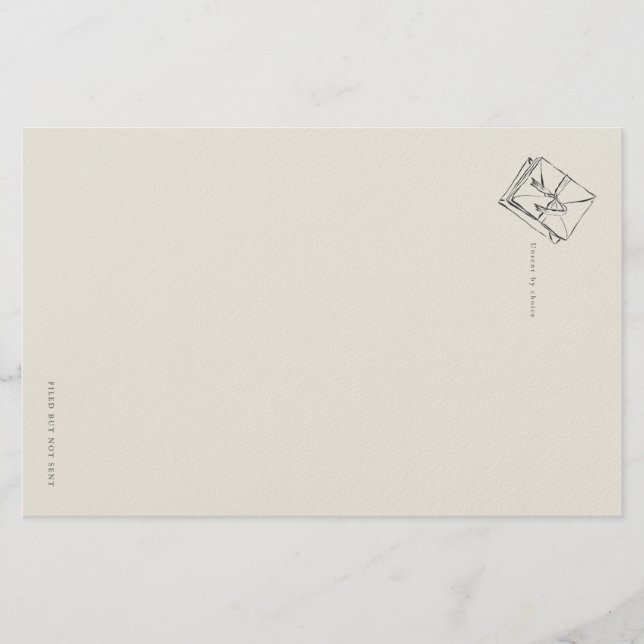 Papelería Unsent Letters- Regency Correspondence (Anverso)