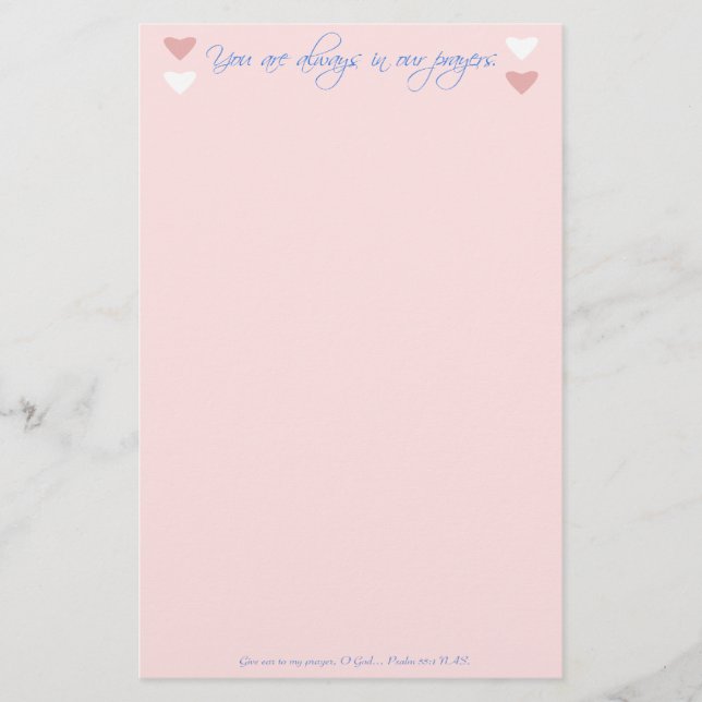 Papelería Usted está siempre en nuestros efectos de (Anverso)