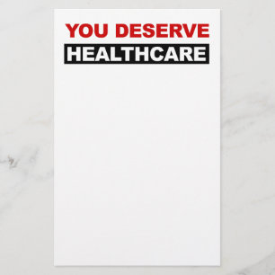 Papelería Usted merece atención médica
