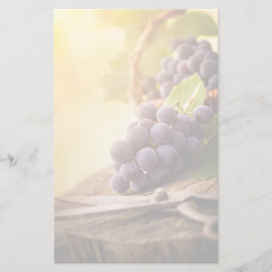 Papelería Uvas recién cosechadas