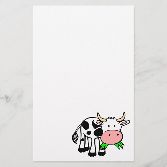 Papelería Vaca de Holstein (Anverso)