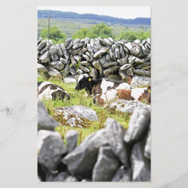 Papelería Vacas mugiendo (Anverso)