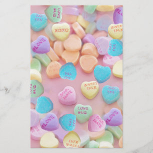Papelería valentines caramelos