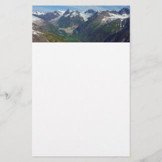 Papelería Valle tallado en glaciar de Alaskan