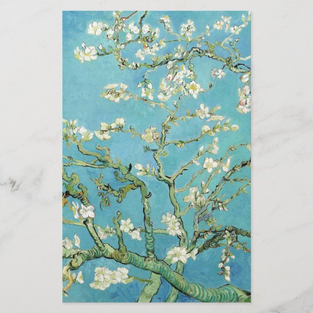 Papelería Van Gogh Almond Blossoms (Anverso)