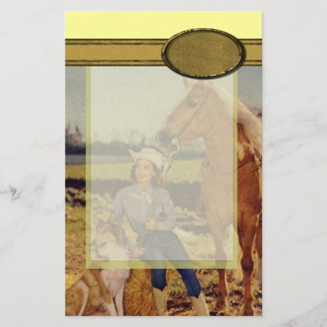 Papelería Vaquera del vintage (Anverso)