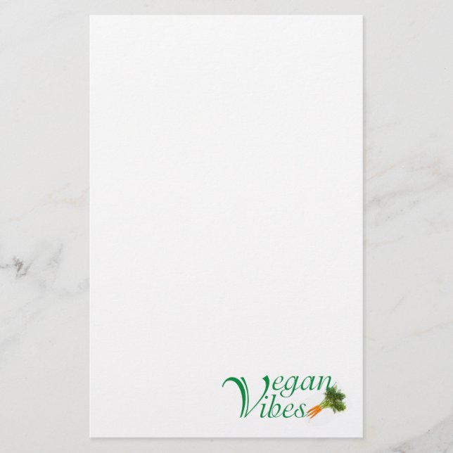 Papelería Vegan vibes (Anverso)