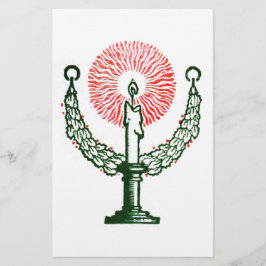 Papelería Vela tradicional de Navidades