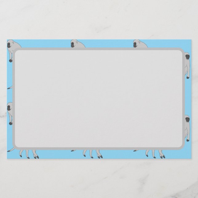 Papelería Velvet Monkeys (Anverso)