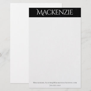 Papelería Velvety Onyx Damask Personalizado de Black Vampy