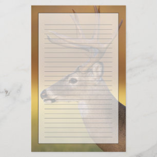 Papelería Venado de cola blanca, Odocoileus virginianus,