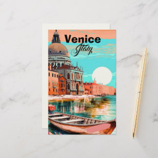 Papelería Venice Travel Postcard Art, Venice Postcard, Venic