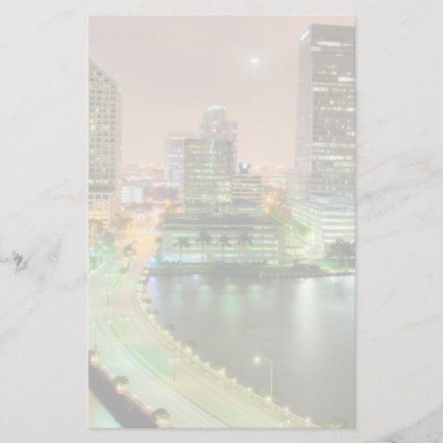 Papelería Ventajas del puente a través del canal a Miami (Anverso)