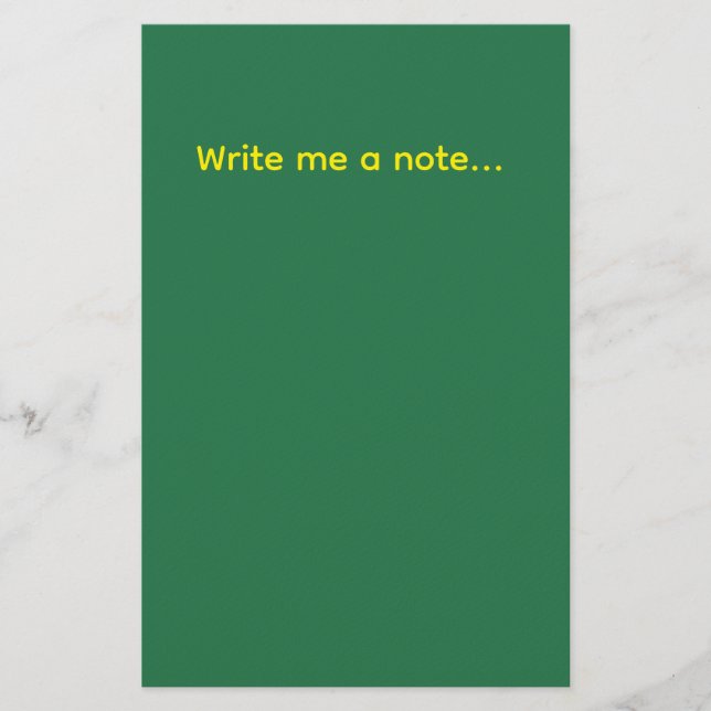 Papelería Verde (Anverso)