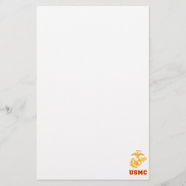 Papelería Veterano del USMC Afganistán (Anverso)