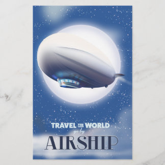 Papelería Viaja por el Mundo en Dirigible