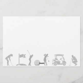 Papelería Viaje de golf: De Tee a Green