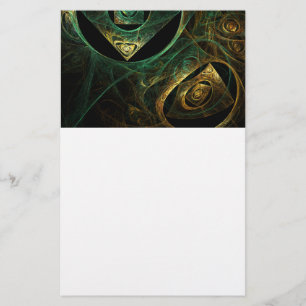 Papelería Vibraciones mágicas Abstract Art Stationery