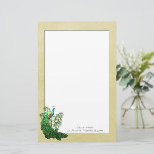 Papelería Vibrante Peacock   Estacionamiento amarillo