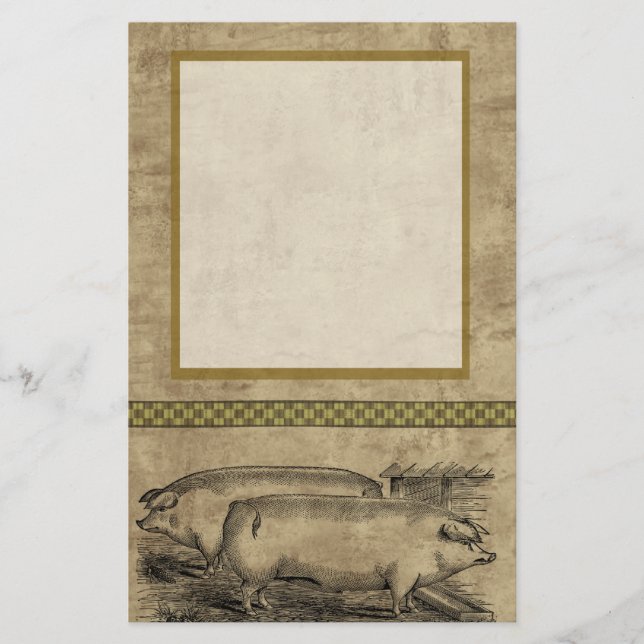 Papelería Vida de la granja (Anverso)