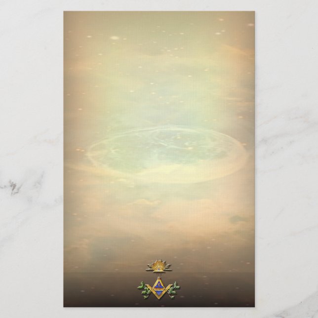 Papelería Vida masónica (cosmos) (Anverso)