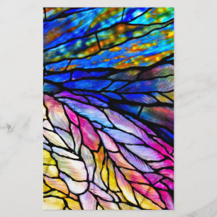 Papelería Vidrio manchado por Tiffany