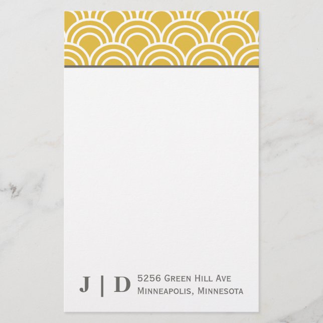 Papelería Vieiras estratificadas (Anverso)