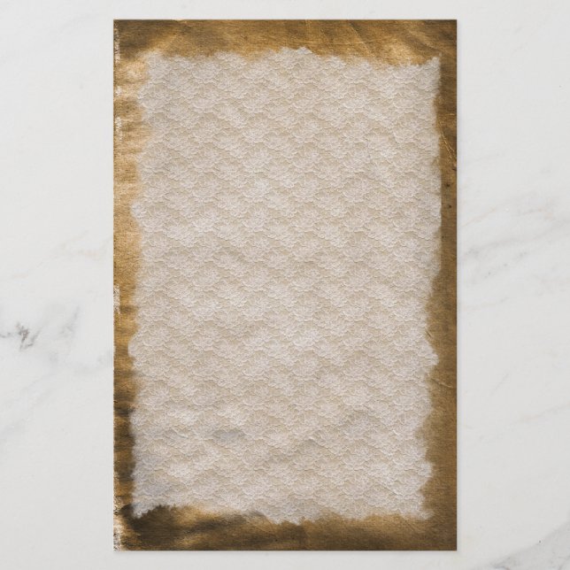 Papelería Vieja Antigüedad Arrugada Manchada (Anverso)