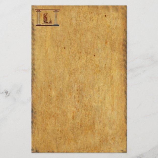 Papelería Viejo Mundo inmóvil (Anverso)