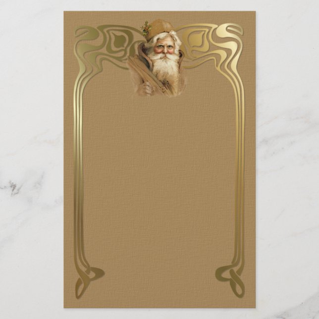 Papelería Viejo Mundo Santa (Anverso)