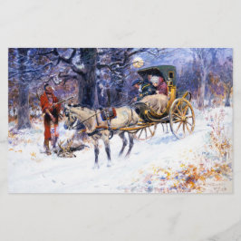 Papelería Viejos Navidades de Nueva Inglaterra (por Charles 