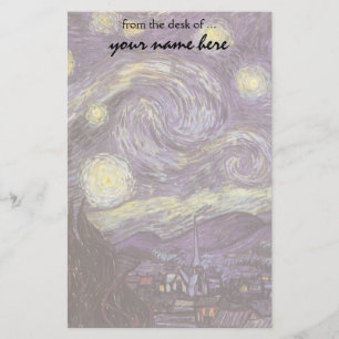 Papelería Vincent van Gogh - Noche Starry