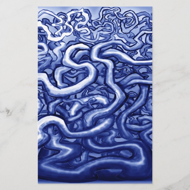 Papelería Vines Blue (Anverso)