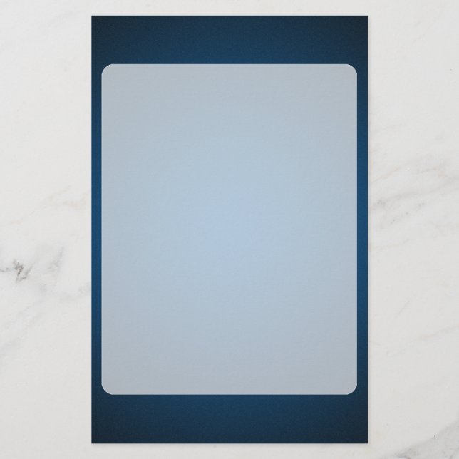 Papelería Viñeta granulada azul-negro (Anverso)