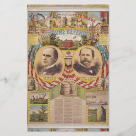 Papelería Vintage Campaña Presidencial Fiesta Republicano