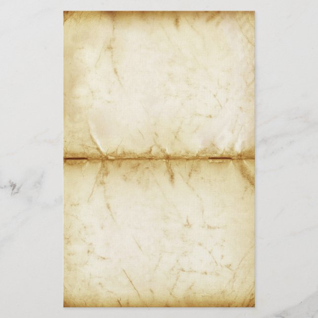 Papelería Vintage con manchas dobladas (Anverso)