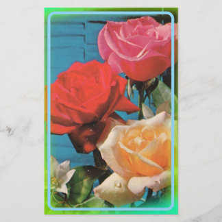 Papelería Vintage Rose Stationery