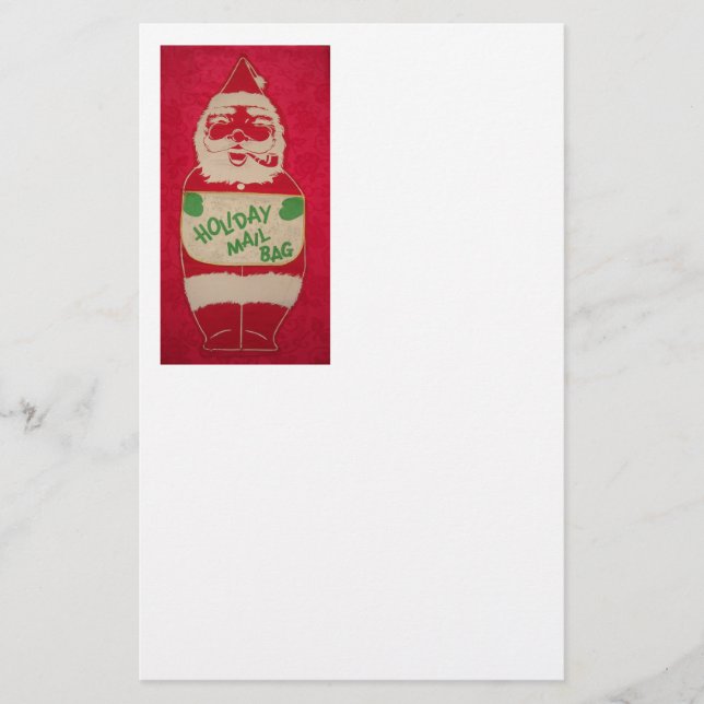 Papelería Vintage Santa (Anverso)