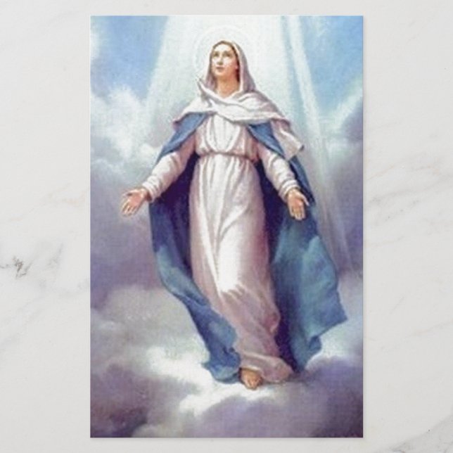 Papelería Virgen María (Anverso)