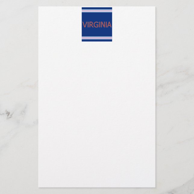 Papelería Virginia Stationery (Anverso)